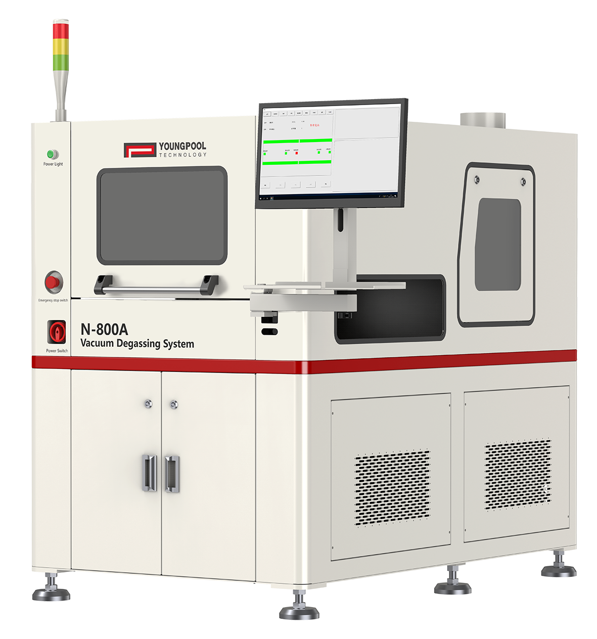 N-800A Vacuum Degassing System