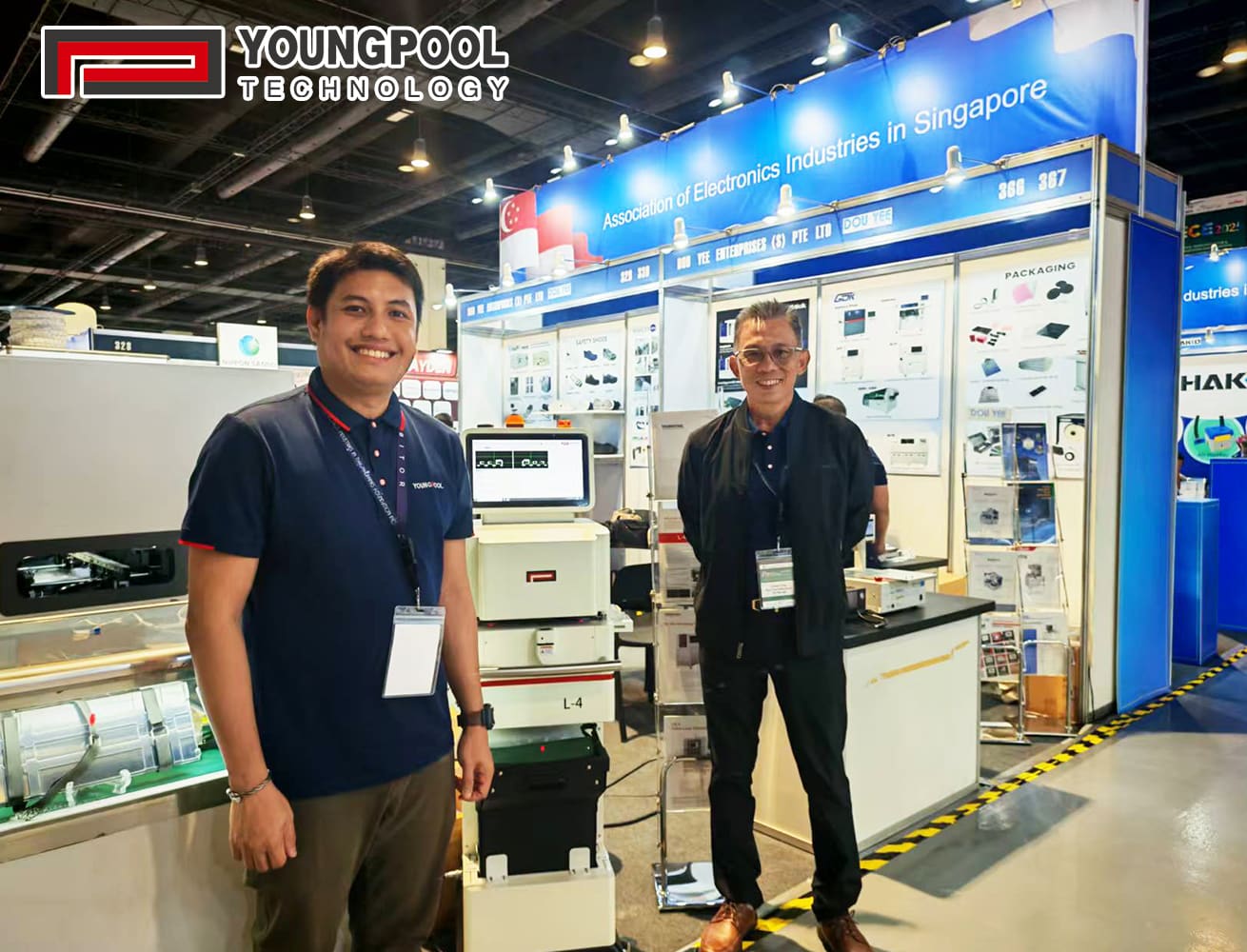 Youngpool Technology, 필리핀 PSECE 전시회에서 완벽한 성공 달성