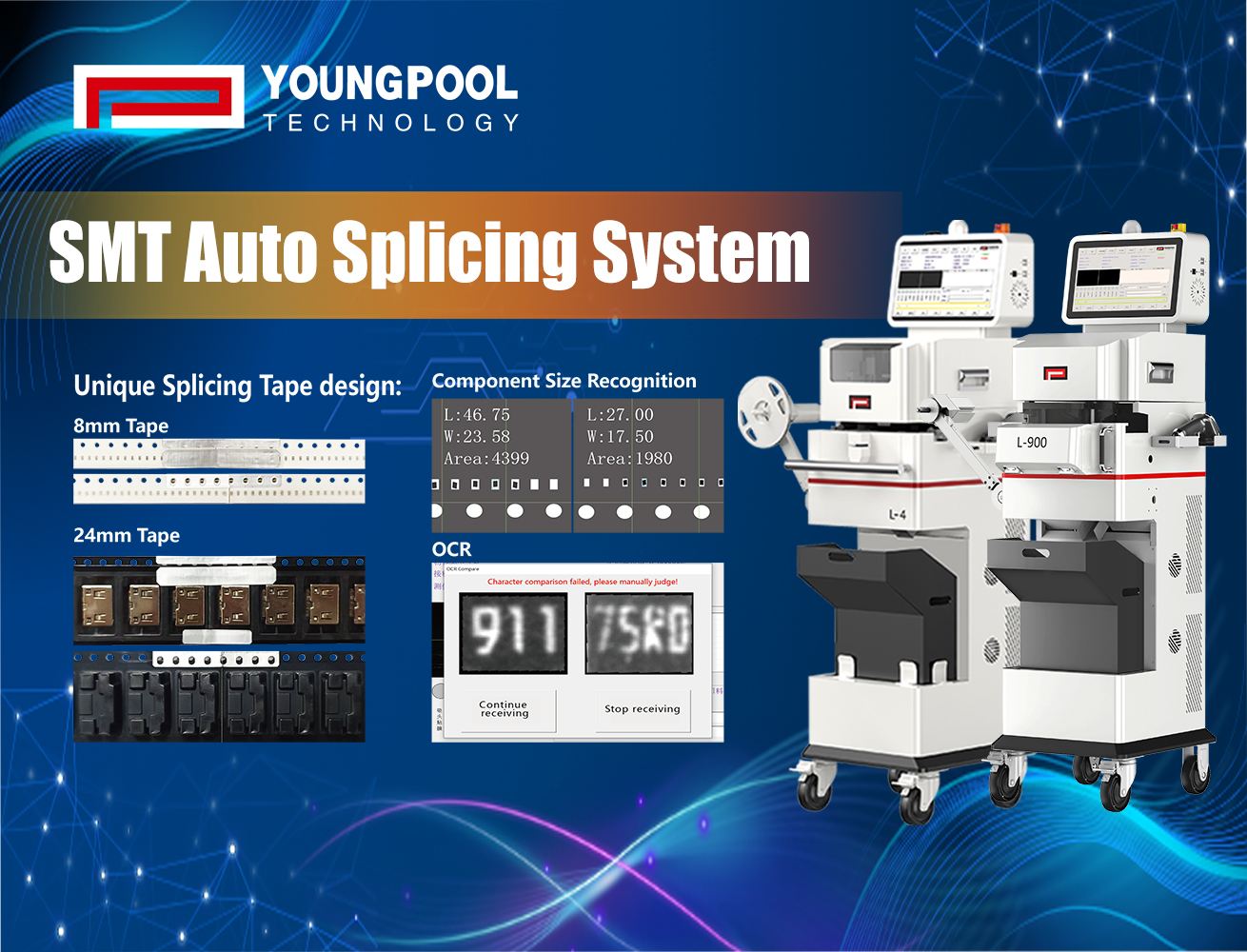 다운타임 없이 접합하세요! Youngpool 스마트 접합기로 생산성을 높여보세요!